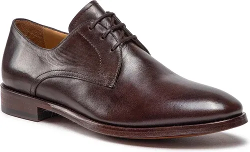 Poltopánky LORD PREMIUM - Derby 5504 Dark Brown L07