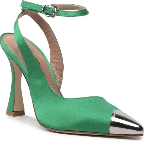 Sandále PINKO - Liquirizia Slingback AL 22-23 BLKS1 1H213B A075 Lawn Green V28