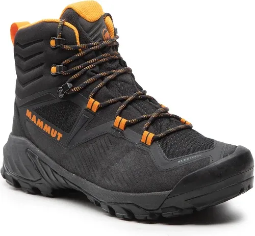 Trekingová obuv MAMMUT - Sapuen High Gtx GORE-TEX 3030-04241-00132-1075 Black/Dark Radiant