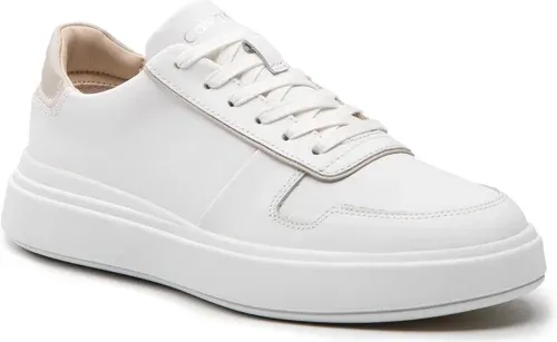 Sneakersy Calvin Klein - Low Top Lace Up HM0HM00549 White/Stony Beige 0K6