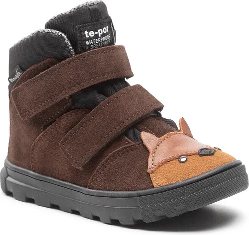 Šnurovacia obuv Mrugała - Andy 6280/2-33 Fox Mocca