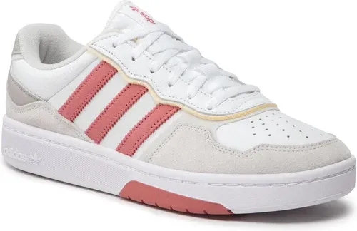 Topánky adidas - Courtic GX436 Ftwwht/Wonred/Greone