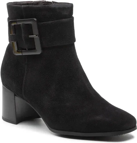 Členková obuv Caprice - 9-25303-29 Black Suede 004