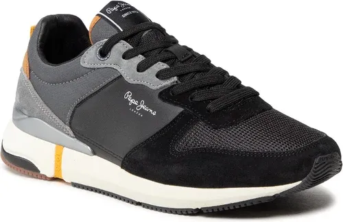 Sneakersy PEPE JEANS - London Pro Basic 22 PMS30864 Black 999