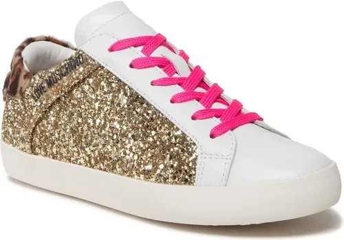 Sneakersy LOVE MOSCHINO - JA15272G1FJJ590A Mix Plat/Bian/Camm