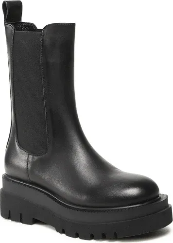 Členková obuv s elastickým prvkom GINO ROSSI - 20773 Black