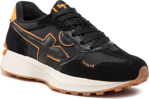 Sneakersy TAMARIS - 1-23810-39 Black/Nugget 099 Sneakersy TAMARIS - 1-23810-39 Black/Nugget 099