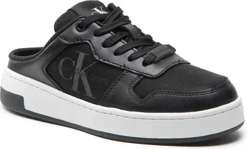 Šľapky Calvin Klein Jeans - Cupsole Laceup Basket Sabot YW0YW00693 Black BDS