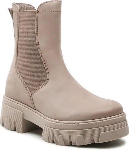 Členková obuv s elastickým prvkom Marco Tozzi - 2-25403-29 Taupe 341