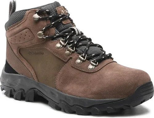 Trekingová obuv Columbia - Newton Ridge Plus II Suede Wp BM812 Dark Brown/Dark Grey 204