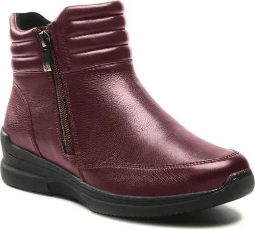 Členkové čižmy CAPRICE - 9-25460-29 Bordeaux Nappa 540