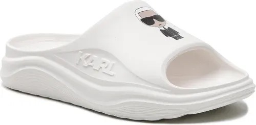 Šľapky KARL LAGERFELD - KL85030 White Eco