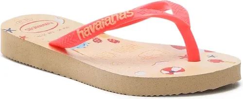 Žabky HAVAIANAS - Sl Hello Kitty 41457480570 Golden