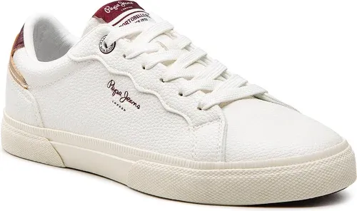 Tenisky Pepe Jeans - Kenton Basic PLS31409 White 800