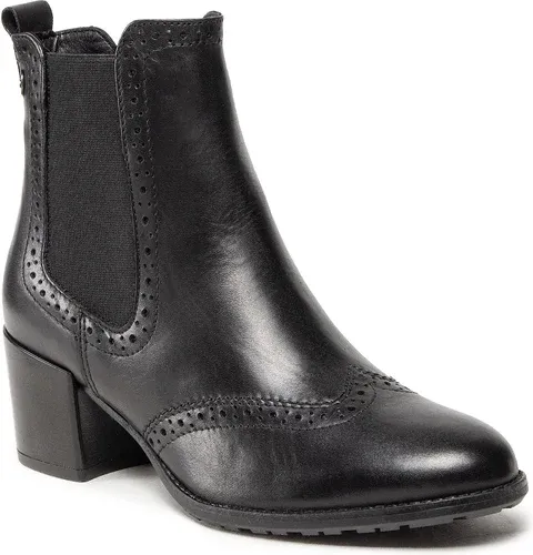 Členková obuv Tamaris - 1-25005-29 Black Leather 003