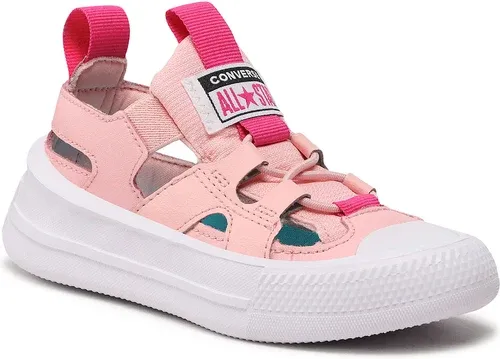 Sandále Converse - Ultra Sandal Slip A01218C Storm Pink/Pink Zest/White