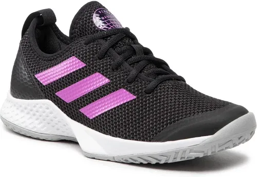 Topánky adidas - CourtFlash W GW6263 Cblack/Sepuli/Gretwo