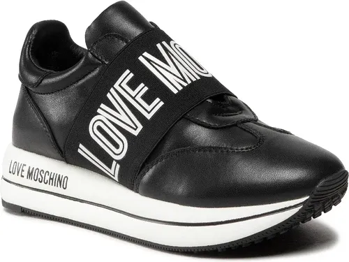 Sneakersy LOVE MOSCHINO - JA15394G1FIE0000 Nero