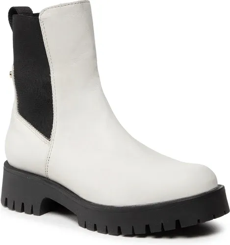 Členková obuv s elastickým prvkom Simen - 5534A Of White