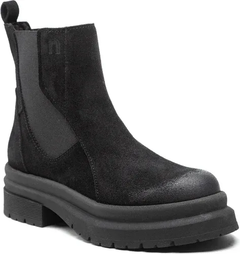 Členková obuv s elastickým prvkom Nessi - 22375 Czarny W