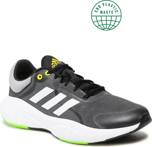 Topánky adidas - Response GV9531 Grey Six/Zero Metalic/Solar Green