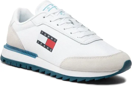 Sneakersy Tommy Jeans - Retro Evolve EM0EM00991 White YBR