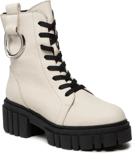 Členkové čižmy KARINO - 4419/010-F Biały/Lico