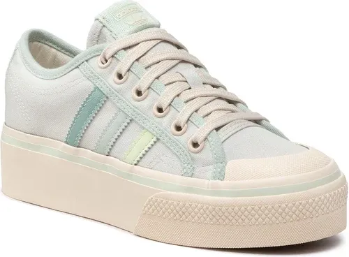 Topánky adidas - Nizza Platform GX4605 Cwhite/Almlin/Wonwhi
