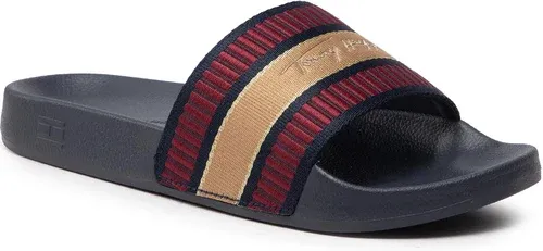 Šľapky TOMMY HILFIGER - Webbing Signature Slide FW0FW06720 Desert Sky DW5