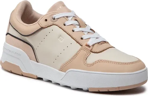 Sneakersy TOMMY HILFIGER - Low Cut Basket Sneaker FW0FW06524 Misty Blush TRY