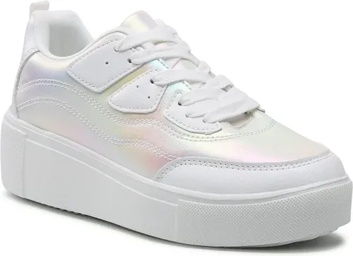 Sneakersy Nylon Red - WAG211003-01 White