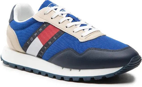 Sneakersy TOMMY JEANS - Retro Runner Core EM0EM01014 Cobalt C65