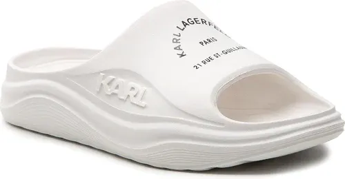 Šľapky KARL LAGERFELD - KL85008 White Eco EVA