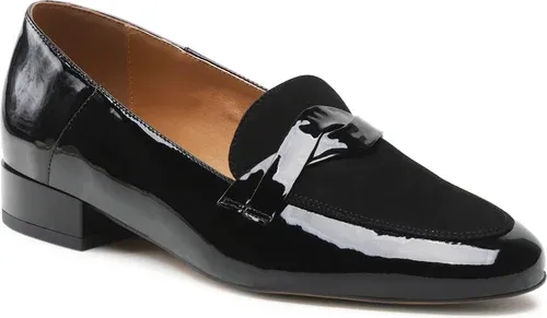 Lordsy Sagan - 4857 Czarny Lakier/Czarny Welur