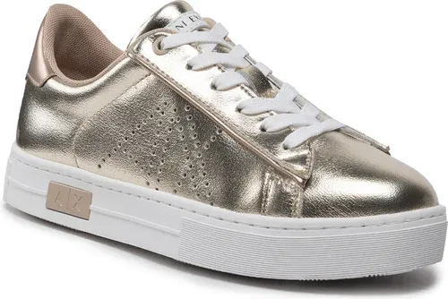 Sneakersy Armani Exchange - XDX079 XV567 S022 Platino/Camel