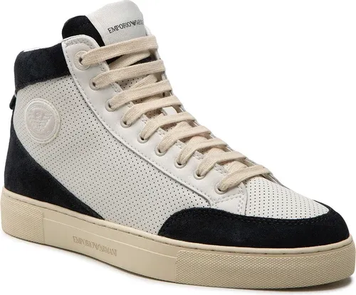 Sneakersy EMPORIO ARMANI - X4Z105 XN646 R311 Navy/Off Wht/Off Wht