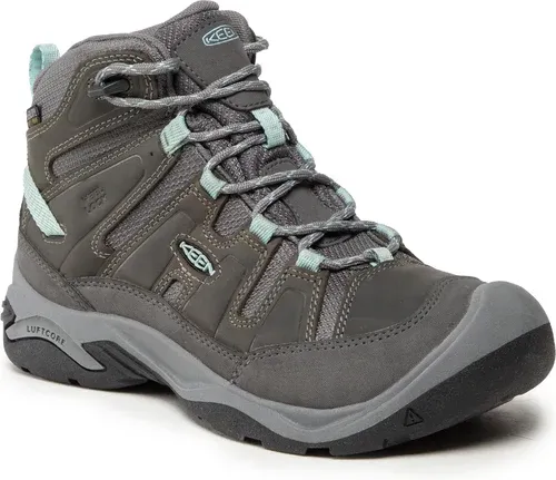 Trekingová obuv Keen - Circadia Mid Wp 1026763 Steel Grey/Cloud Blue