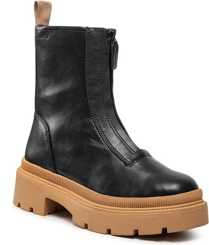 Outdoorová obuv Tamaris - 1-25406-29 Black/Camel 031