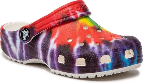 Šľapky Crocs - Classic Tiedye Graphic Clog K 206995 Multi