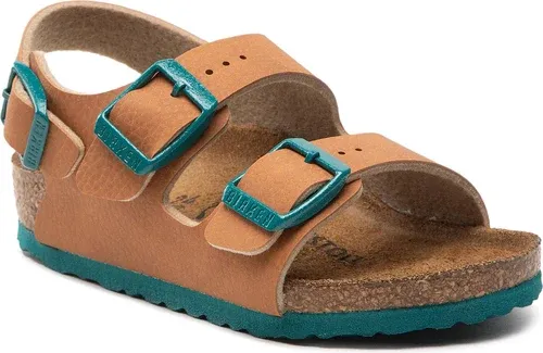 Sandále Birkenstock - Milano Kinder 1023405 Desert Soil Ginger Brown