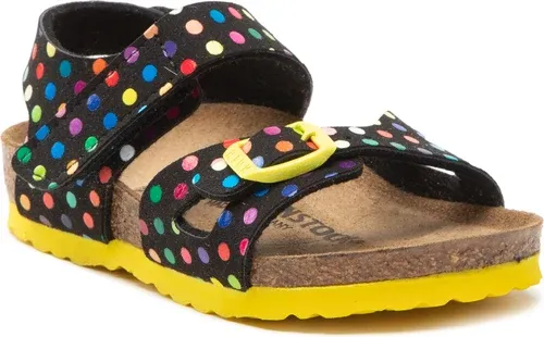 Sandále Birkenstock - Colorado Rivet Logo Kids 1023567 Digital Dots Black