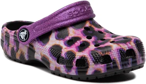 Šľapky Crocs - Classic Animal Print Clog K 207600 Papaya/Leopard 83G