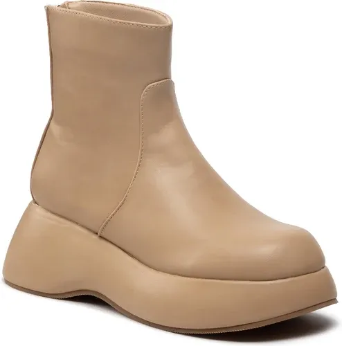 Členkové čižmy DEEZEE - ZALY8813-8 Beige