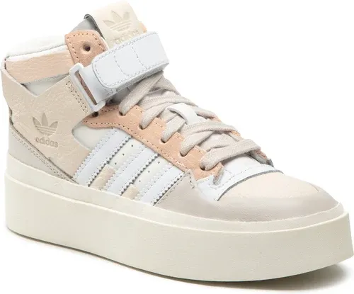 Topánky adidas - Forum Bonega Mid W GW7061 Ecrtin/Ftwwht/Bliora