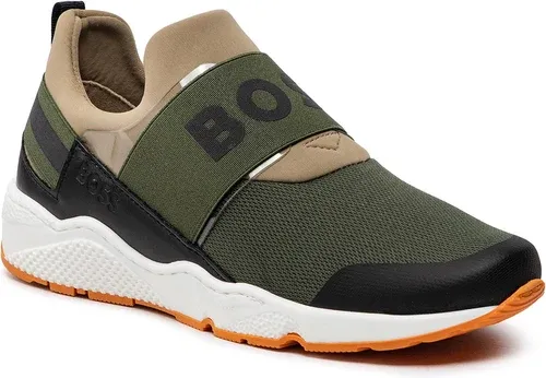 Sneakersy BOSS - J29295 S Forest Green 665