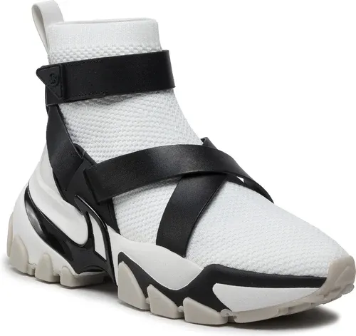 Sneakersy MICHAEL Michael Kors - Nick Strap Bootie 43T2NIFE6D Optic White