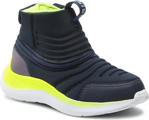 Šnurovacia obuv Bibi - Para Todos 1177002 Naval/Yellow Fluor