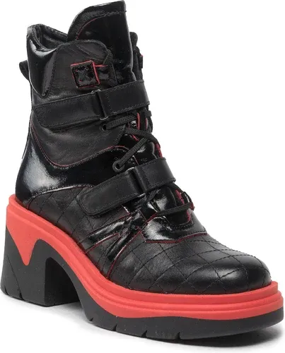 Členková obuv Simen - 5307A Schwarz/Rot