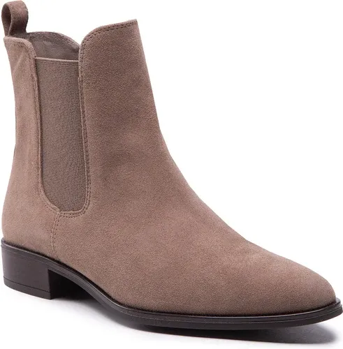 Členkové čižmy UNISA - Barty Ks Taupe