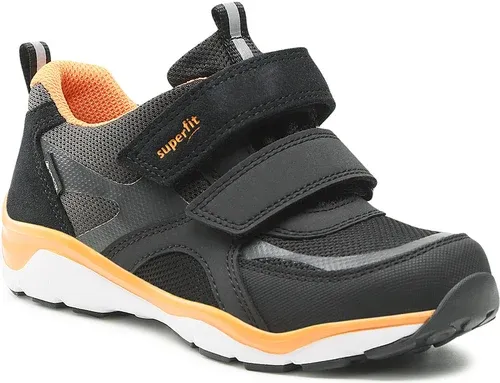 Sneakersy SUPERFIT - GORE-TEX 1-000236-0010 D Schwarz/Orange